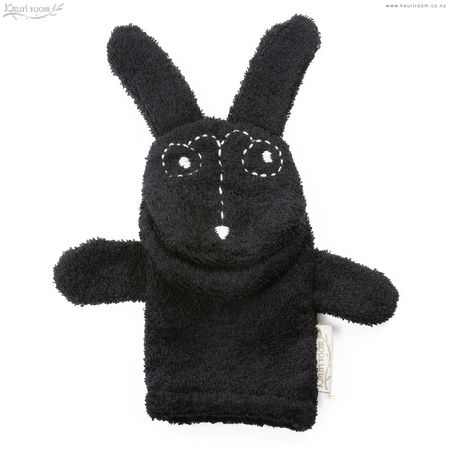 Hand-made Rabbit Bath Mitten